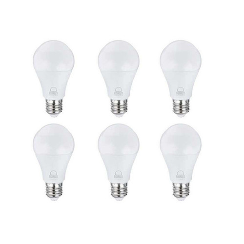 لامپ ال ای دی 10 وات بروکس مدل A60 پایه E27 بسته 6 عددی